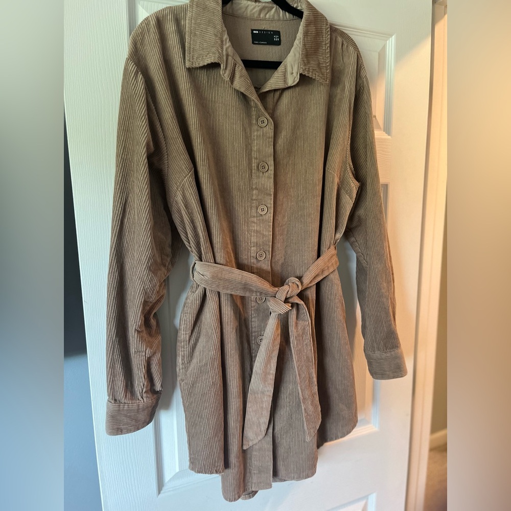 Corduroy Casual Dress
